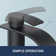 Single-Hole Single-handle Bathroom Faucet with Drain Assembly