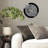 12'' Modern Glass Wall Clock