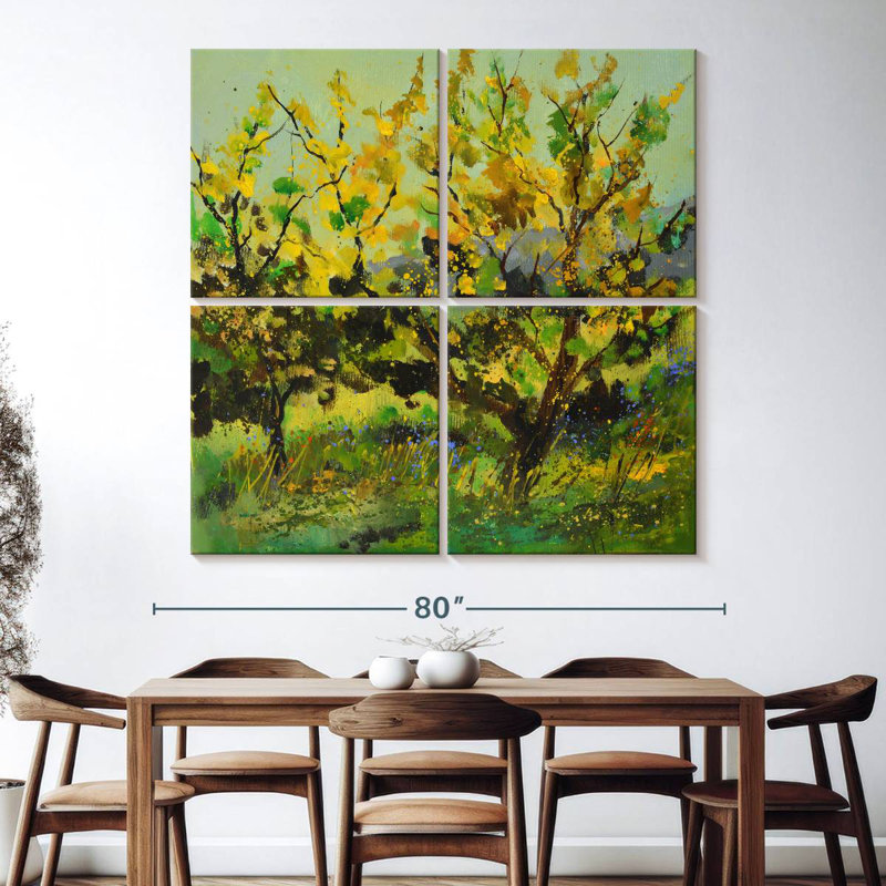 Arbres d'été Avery, H 74 po x l 74 po
