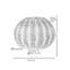 Lampe de table naturelle 13,78 po Falom