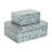 Ninon 2 Piece Handmade Mother Of Pearl Decorative Box Set