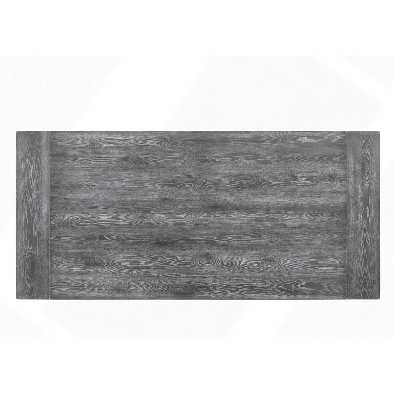 Weathered Gray 7Pcs Dining Room Set