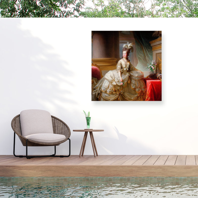 Toile pour l'extérieur Marcus Jules Marie Antoinette, H 14 po x l 14 po