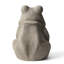 Statue de jardin grenouille de style zen de 16,75 po H MGO