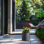 Pot à fleurs en ciment Skogh-702300831-706027819
