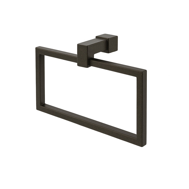 Quadro Towel Ring, Sienna