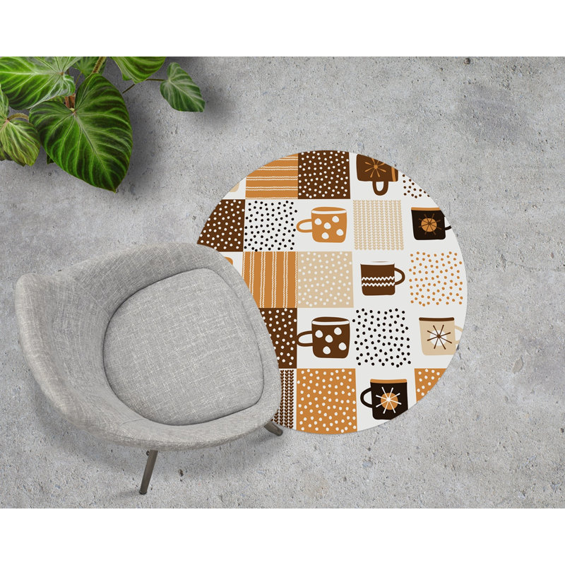 Kasin Hard Floor Straight Round Chair Mat