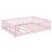 Full Size Floor Bed With Slats And Fence, Solid Wood Montessori Floor Bed With Door And Safety Guardrails For Kids-307831663