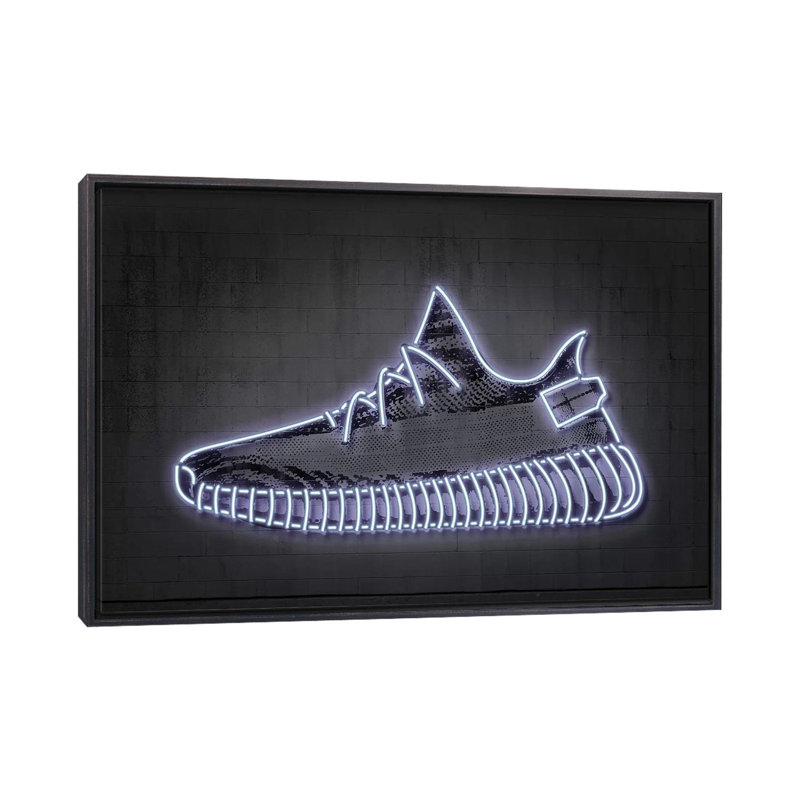 « Sneaker Y » par octave Mielu-impression d’art graphique, Pas de tapis, H 18 po x l 26 po x P 1,5 po