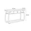 Console brune de style chinois rétro-129911002