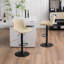 Tabouret de bar pivotant en similicuir Zager-2033200457
