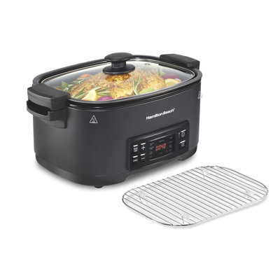 Hamilton Beach 9in1 Searing Slow Cooker 6 Quart Capacity 33604