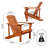 Avemaria Acacia Outdoor Adirondack Chair-111807567