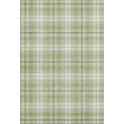 Premium Machine Washable Natoma AMF993 Plaid Rug