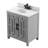 Casandra 29.88'' Single Bathroom Vanity with Marble Top-2212401