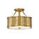 Chance 2-Light Semi-Flush Mount Ceiling Light w/ Etched Lens