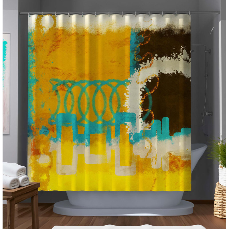 Rideau de douche abstrait Baillieu