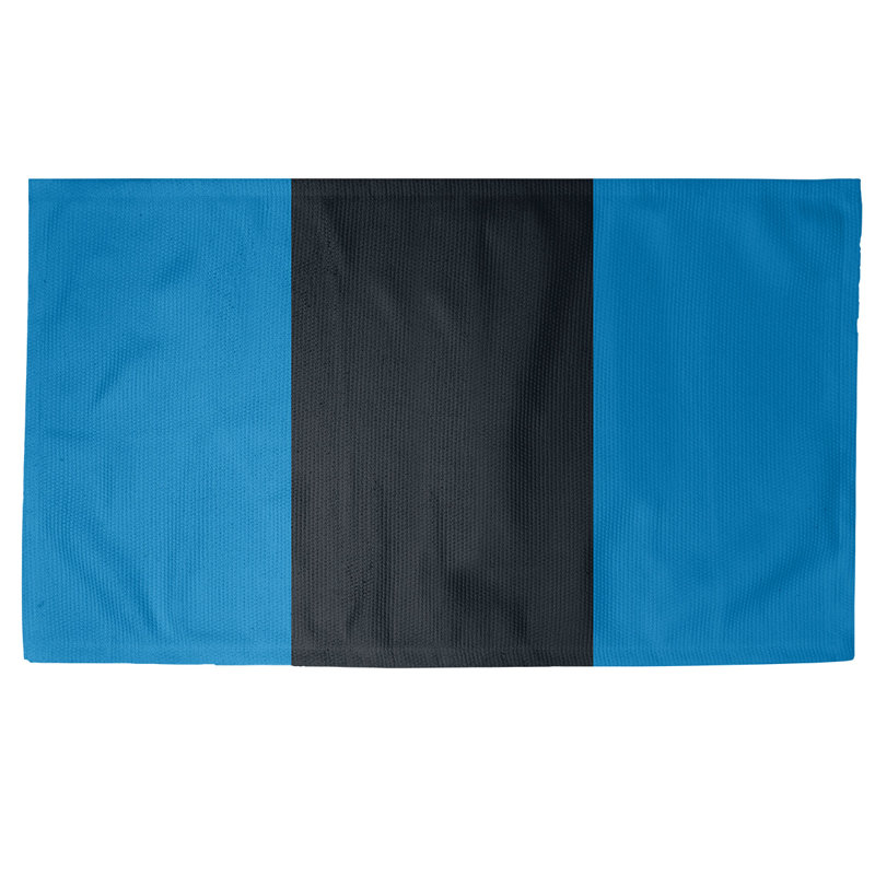 Tapis bleu football caroline, Rectangle 2 pi x 3 pi, Oui
