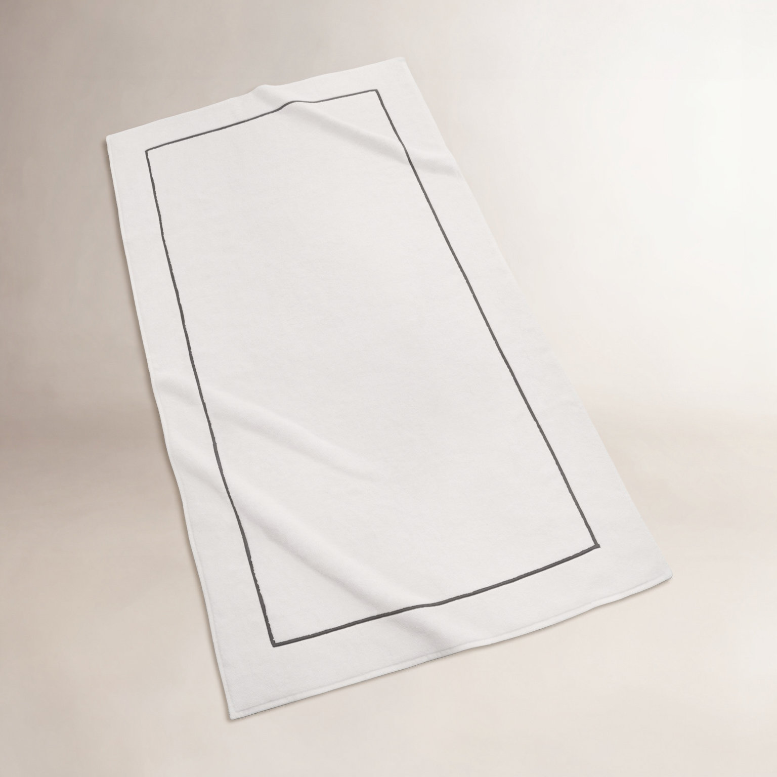 Sarika Turkish Cotton Bath Towel, Gray
