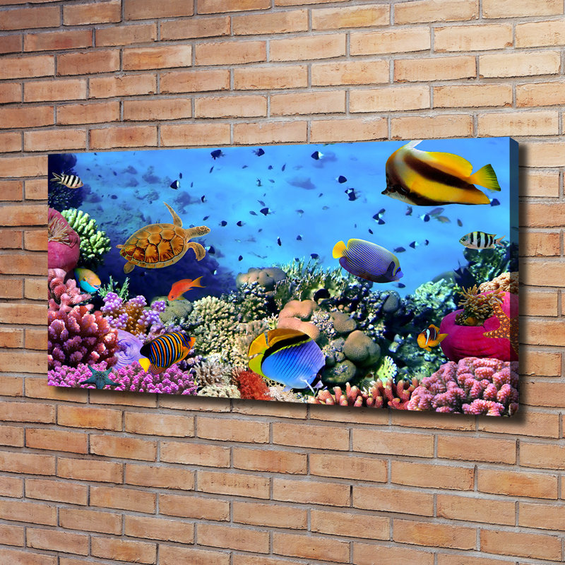 Coral Reef - Wrapped Canvas Print