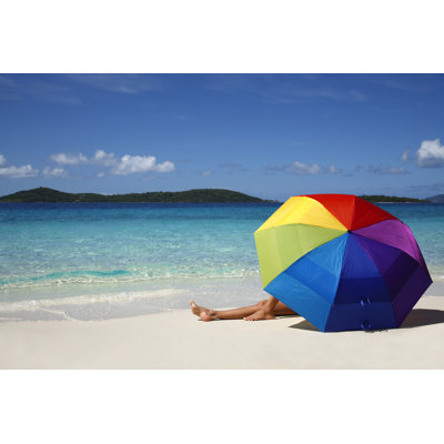 Tanning in Paradise 1 Piece Wrapped Canvas Wall Art