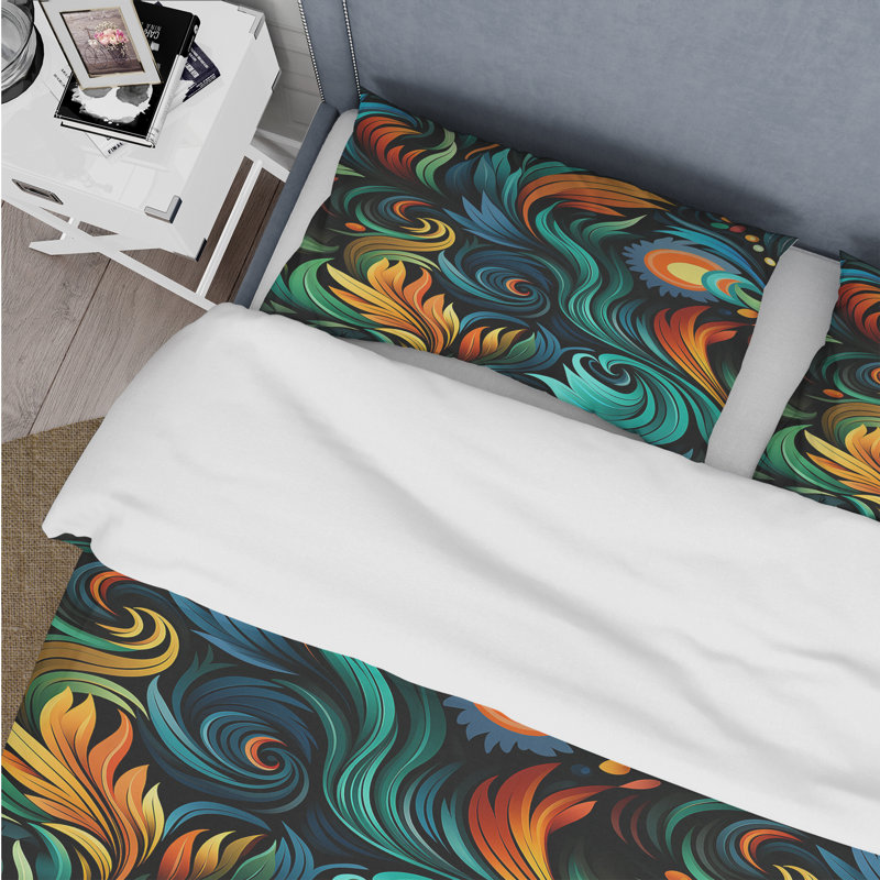 Ensemble de housse de couette Tribal Essence, Housse de couette simple + 1 taie décorative stan