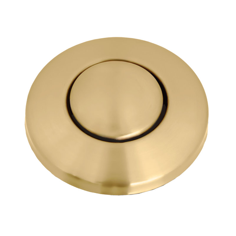 ZLINE Autograph Edition Air Switch Button in Polished Gold for Garbage Disposal