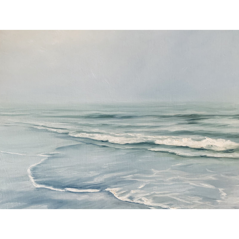 Breaking Through Print by Debbie Daniels, 25.2" H x 31.2" W x 0.88" D, Black Single Picture Framed Paper, White