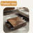 Single Walnut Square Coffee Table With Storage-428524579-406297451