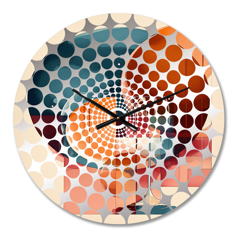Winshell - Horloge murale géométrique abstraite, Petit