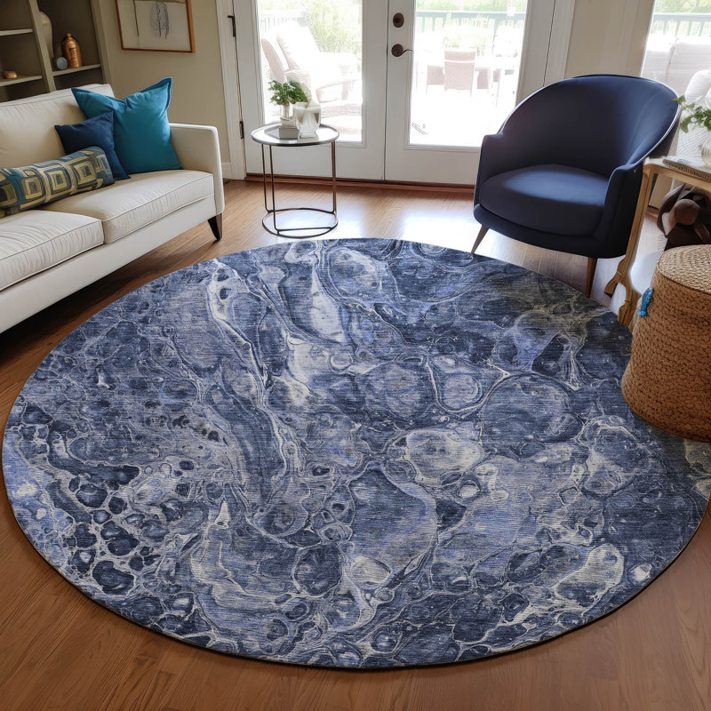 Tapis intérieur / extérieur Radrrick, Rond 8 pi