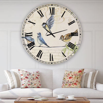 Horloge murale grande maison