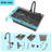 30" Drop In  Kitchen Sink with Multifunction Faucet and Digital Display