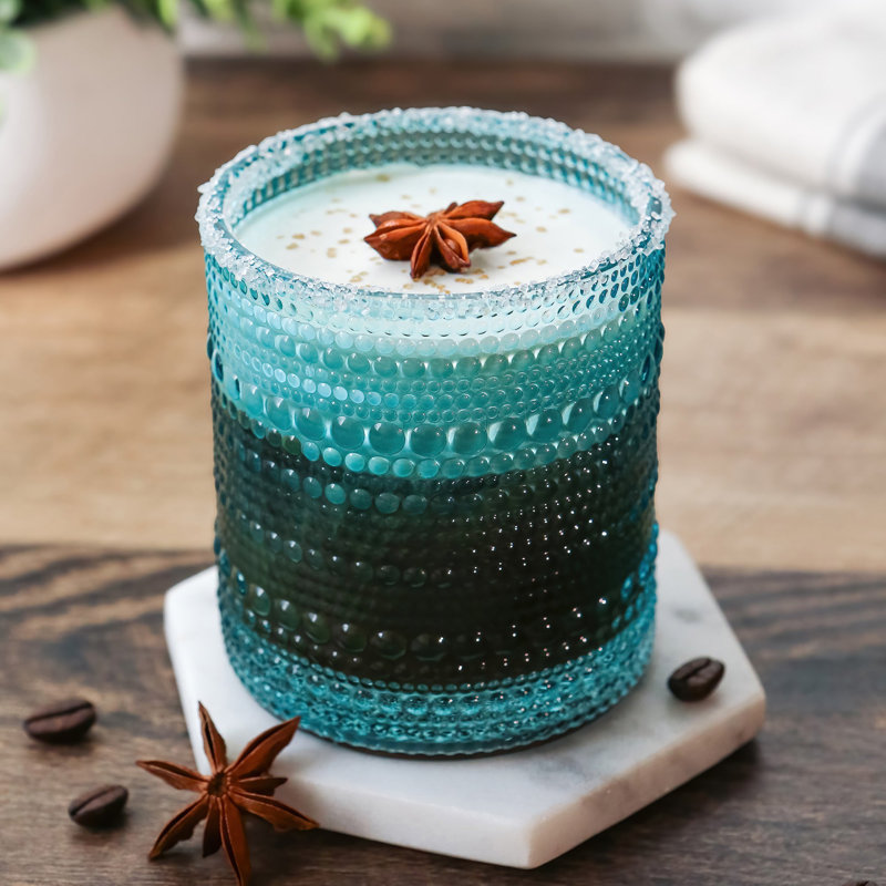 Cissy Drinking Glass Set, Aqua