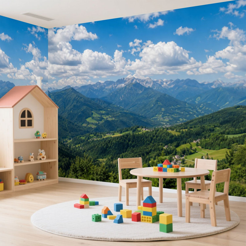 Murale auto-adhésive moderne pour la chambre à coucher Peel and Stick L 100 po x l 144 po