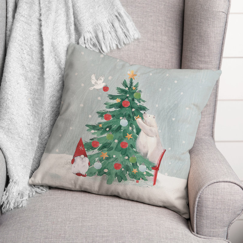 Reversible Throw Pillow