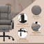 Fauteuil de bureau à massage à haut dossier et vibration avec télécommande 6 points