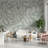Organic Wallpaper Gray Abstract Wall Mural-1009165503-1009165496