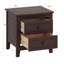 Table de chevet 2 tiroirs Mid Century-129045528