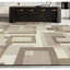 Hand Knotted Geometric Area Rug in Cream/Brown-16485586