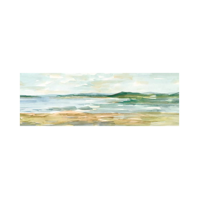 Panoramic Seascape I by Ethan Harper - Wrapped Canvas Panoramic Gallery-Wrapped Canvas Giclée, 31cm H x 91.5cm W