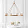 Natividad 10 - Light Dimmable Wagon Wheel Chandelier