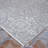 Kraatz Floral Grey Ivory Flatwoven Indoor Outdoor Area Rug-27043590