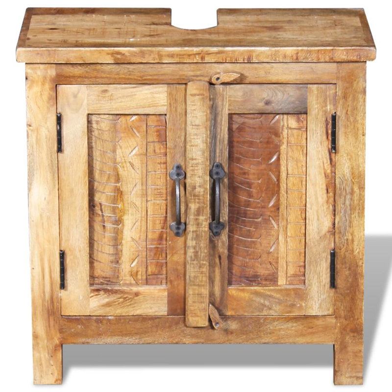 Jamal Solid Wood Freestanding Bathroom Storage