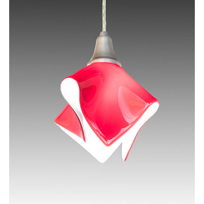 Luminaire suspendu en nickel brossé 1 lumière Dantwan