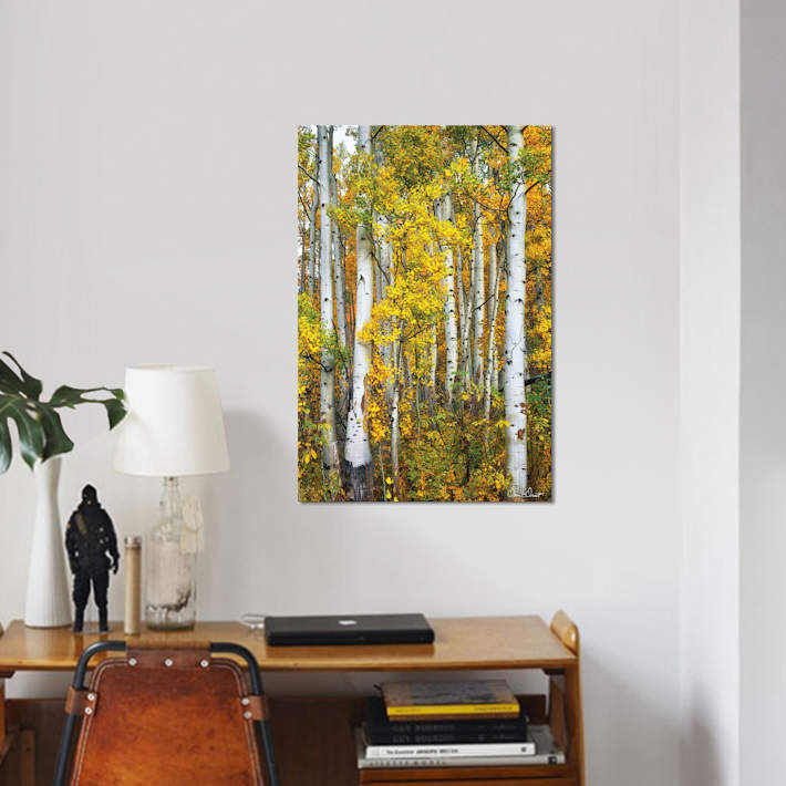 Rustic, 12" H x 8" W x 0.75" D, Wrapped Canvas, No Mat