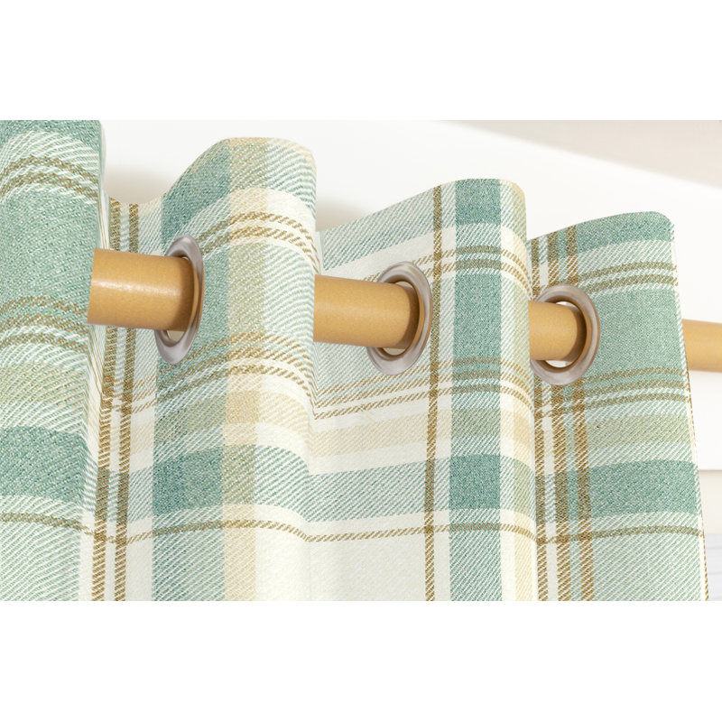 Nyasia Blackout Curtain Pair, 228 W x 137 D cm