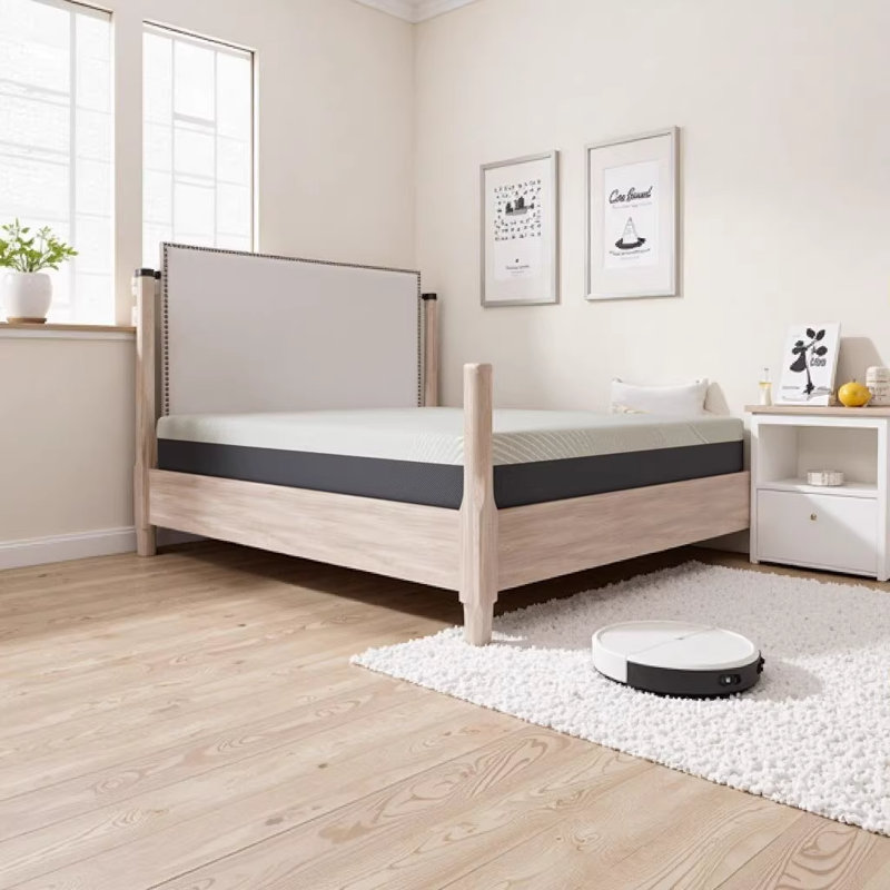 Matelas en mousse viscoélastique gélifiée ferme Omne Sleep, 8", Grand lit