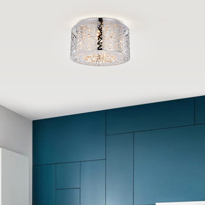 Plafonnier encastré 4 lumières 16 po