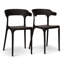 Kayleigh Plastic Garden Chairs - Set of 4-1118598025